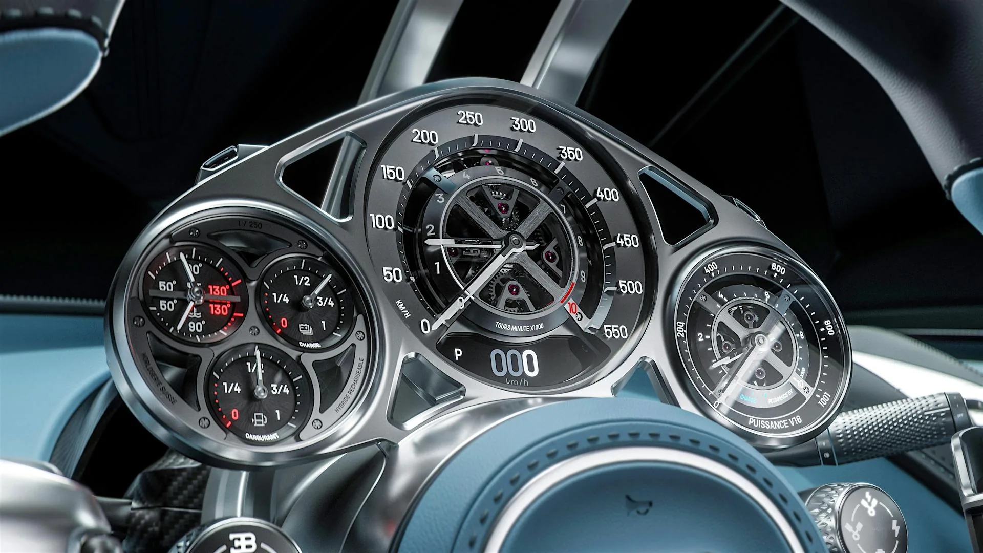 Tourbillon 全模拟仪表盘